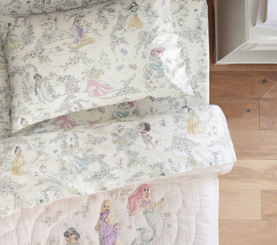 Disney Princess Heritage Organic Sheet Set | Pottery Barn Kids AU
